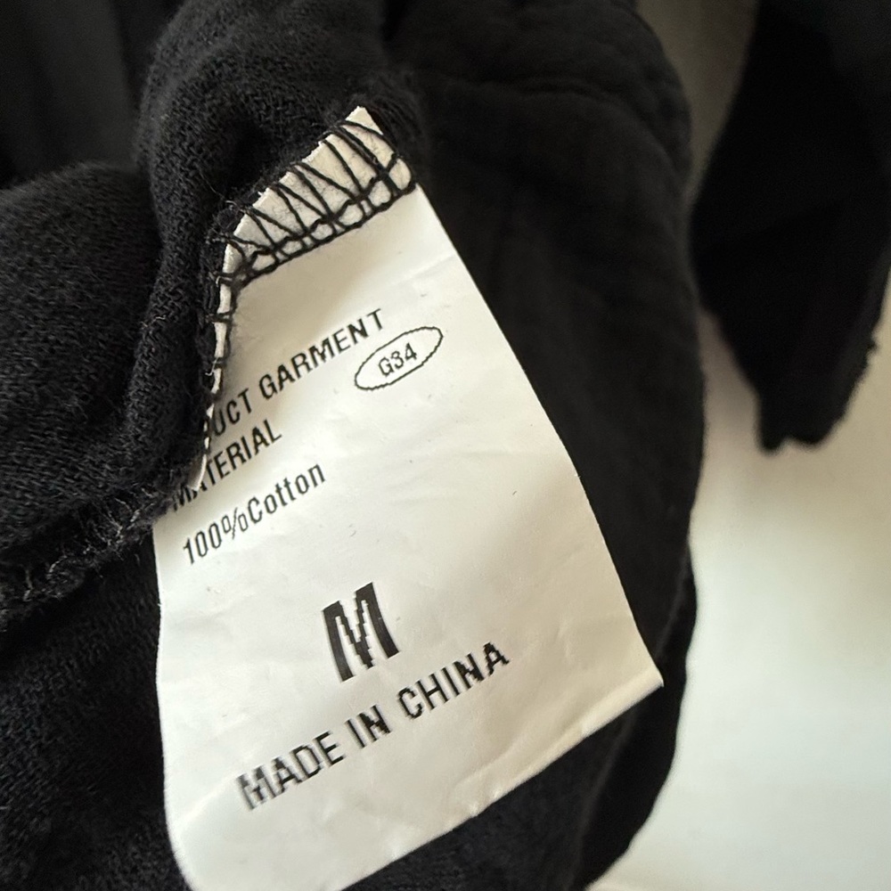 Black Oversized Shirt - Picture 3 of 3